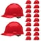 Malta Dynamics Hard Hat, Polyethylene, Ratchet, Red HHR1004-Case - alternate 4