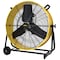 Edendirect High Velocity Drum Fan, 24 in Blade Dia, 120V, 7,800/9,200 cfm IR-FAND24E - alternate 1