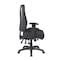 Office Star Desk Chair Desk Chair, Adjustable Arms, 19" to 22-1/2" Height, Fabric, Black 2907-231 - alternate 6
