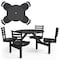 Palmer Hamilton Picnic Table PH-4S36RD-OBSBOBS - alternate 8