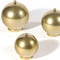 Homeroots Set of Three Gold Metal Decorative Lidded Canisters, 3PK 574102 - alternate 4