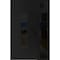 Vdomdoors Front Exterior Prehung Steel Door Ronex1477 Black Enamel Sidelight Exterior Window Sidelite RONEX1477EXD-BLK-W36+14xH80-RH-I - alternate 1