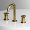 Vigo Cass Two Handle Three-Hole Widespread Bathroom Faucet in Matte Brushed Gold VG01301MG - alternate 5