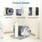 Simple Deluxe FluffyDream Small Cat Scratching Post with Cat Play Tunnel for Kittens, 11.8in Sisal Cat Scratching GLN1PTTREESCRACH13G02 - alternate 7