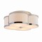Jonathan Y Quatrefoil 18" Scalloped Shade Metal Classic Glam LED Flush Mount, Chrome JYL9508A - alternate 1