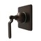 Kingston Brass Single-Handle Six-Way Diverter Valve with Square Trim Kit, Oil Rubbed Bronze KS4045KL - alternate 1