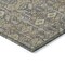 Homeroots 8' Runner Blue and Orange Floral Washable Non Skid Indoor Outdoor Runner Rug 564348 - alternate 6