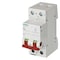 Siemens switch disconnector, on-off switch 63 A 2-pole, with red handle 5TL1263-1 - alternate 1