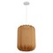 Jonathan Y Aurelia 13.75" 1-Light Scandinavian Japandi Adjustable Lantern Metal w/Ribbed Cocoon Capsule Shade L JYL4207D - alternate 9