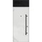 Vdomdoors Steel Door Deux 6078 Black Enamel Transom Window Sidelite Entry Door Painted W36xH80+16 Right hand DEUX6078EXD-BLK-W36 X H80+16-RH-I - alternate 3