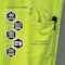 Ergodyne Hi-Vis Shirt, 2XL, Lime, Short Sleeve 22276 - alternate 6