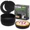 Nutrichef 10-Piece Nonstick Mini Tart Pans with Removable Bottom NCMTRT10BK - alternate 1