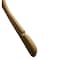 Nahanco 17in Raw Wooden SlimLine Jacket Hanger w/ Gunmetal Hook, 25PK SL25517GM - alternate 6