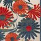 Homeroots 8' X 11' Ivory Blue And Orange Floral Indoor Outdoor Area Rug 548093 - alternate 8