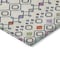 Homeroots 5' X 8' Linen Pink And Orange Geometric Washable Indoor Outdoor Area Rug 612191 - alternate 5