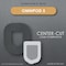 Coverguard CGM Overpatch, Omnipod 5 Insulin Pod, Black Center-cut Design, Waterproof Adhesive, Anti-Fray, 25PK 101-300B - alternate 8