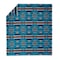 Homeroots Blue Woven Acrylic Reversable Queen Blanket 470425 - alternate 4