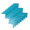 Apollo Tile Sapphire Blue 11 in x 12.6 in Glass Glossy Floor and Wall Mosaic Tile 4.81 sqft/case, 5PK APLHB88042A - alternate 9