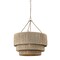 Troy Lighting Reza 1 Light Chandelier, Patina Brass, 24 In x 31.75 In F5924-PBR - alternate 2