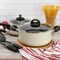 Oster Clairborne 7 Piece Nonstick Aluminum Cookware and Kitchen Tool Set in Linen 141080.07RR - alternate 6