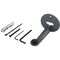 Heckler Design Camera Mount for Video Conferencing Camera, Display Screen - Black Gray H598-BG - alternate 1