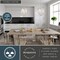 Vaxcel Isabel 4L Satin Nickel Coastal Glam Pendant Chandelier Light with Capiz Shells and Crystal P0364 - alternate 8