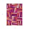 Homeroots 5' X 8' Red Purple And Copper Geometric Washable Indoor Outdoor Area Rug 598257 - alternate 6