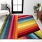 Jonathan Y Retro Rainbow Contemporary Stripe Multi 5 ft. x 8 ft. Area Rug DZC102A-5 - alternate 1