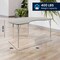 Flash Furniture Commercial Adjustable Height Kidney Activity Table-Standard Legs in LTGY XU-A4872-KIDNY-LTGRY-T-A-GG - alternate 7