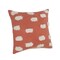 Homeroots Set of Two 20" Orange And Natural And Orange Polka Dot Cotton Throw Pillows with Pompoms, 2PK 588381 - alternate 5