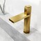 Vigo Nova Single Handle Single-Hole Bathroom Faucet in Matte Brushed Gold VG01053MG - alternate 5