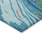 Homeroots 3' X 5' Blue Pink And Green Abstract Washable Indoor Outdoor Area Rug 600222 - alternate 7