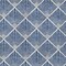 Homeroots 9' X 12' Navy Blue Gray And Ivory Geometric Washable Indoor Outdoor Area Rug 594729 - alternate 8