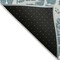Homeroots 2' X 3' Teal Abstract Washable Non Skid Indoor Outdoor Area Rug 559325 - alternate 7