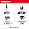 Milwaukee Tool Gauge Saw Chain and Guide Bar Set 49-16-2848 - alternate 5