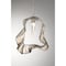 Euf Norah, Pendant, 13", Polished Nickel, Amber Glass 50248-032 - alternate 5