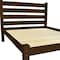 Homeroots Coffee Solid Wood Full Bed Frame 546750 - alternate 6