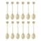 Hic Kitchen Fino Spoon Demi Gold Plate Heart 12Pc GDH/12 - alternate 1