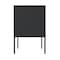 Manhattan Comfort Ava 23.6in Accent Cabinet in Black AF005-BK - alternate 7