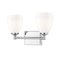 Z-Lite Oren 2-Light Vanity, 16 in W, Chrome 7004-2V-CH - alternate 1