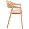 Leisuremod Rivo Collection Elegant Dining Chair in Natural Wood RC20NW - alternate 7