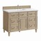 James Martin Vanities Vanity, without top, Whitewashed Oak, 47.88 in W x 23.5 in D,  424-V48-M-WWO - alternate 8