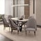 Leisuremod Elara Collection Wooden Dining Chair in Two-Tone Taupe, 4PK EC59TP4 - alternate 9