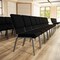 Flash Furniture 18.5"W Stacking Church Chair in Black Fabric, 4PK 4-FD-CH02185-SV-JP02-GG - alternate 8