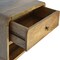Homeroots 18" Beige Solid Wood One Drawer Floating Nightstand 651478 - alternate 13