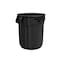 Rubbermaid Commercial BRUTE 20 gal Round Heavy Duty Plastic Can, Black, None, Plastic, Not Applicable 1779734 - alternate 1