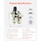 Vevor Air Compressor Filter Regulator Lubricator 3/8 in NPT Semi-Auto 145PSI Max AC3010-03 - alternate 7