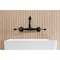 Kingston Brass Double-Handle Wall Mount Bathroom Faucet, Matte Black KS7250BL - alternate 5