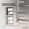 Anzzi Glow 4-Bar Electric Towel Warmer in Brushed Nickel TW-AZ018BN - alternate 6