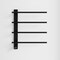 Edendirect 4-Bars Stainless Steel Wall Mounted Electric Towel Warmer Drying Rack Towel Heater in Black ZR-EB04BL2003 - alternate 7